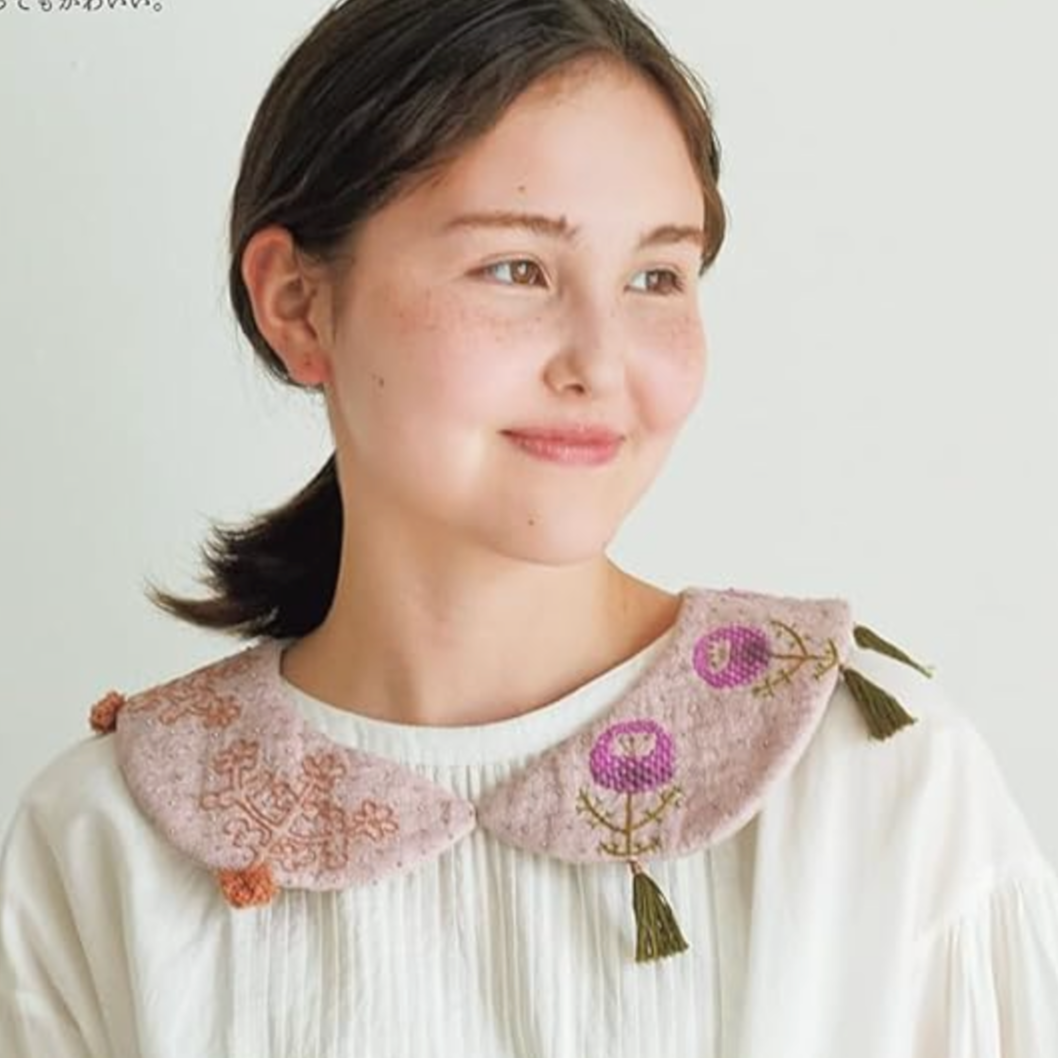 Embroidery sewed with the darning stitch book 3 - Tomomi Mimura