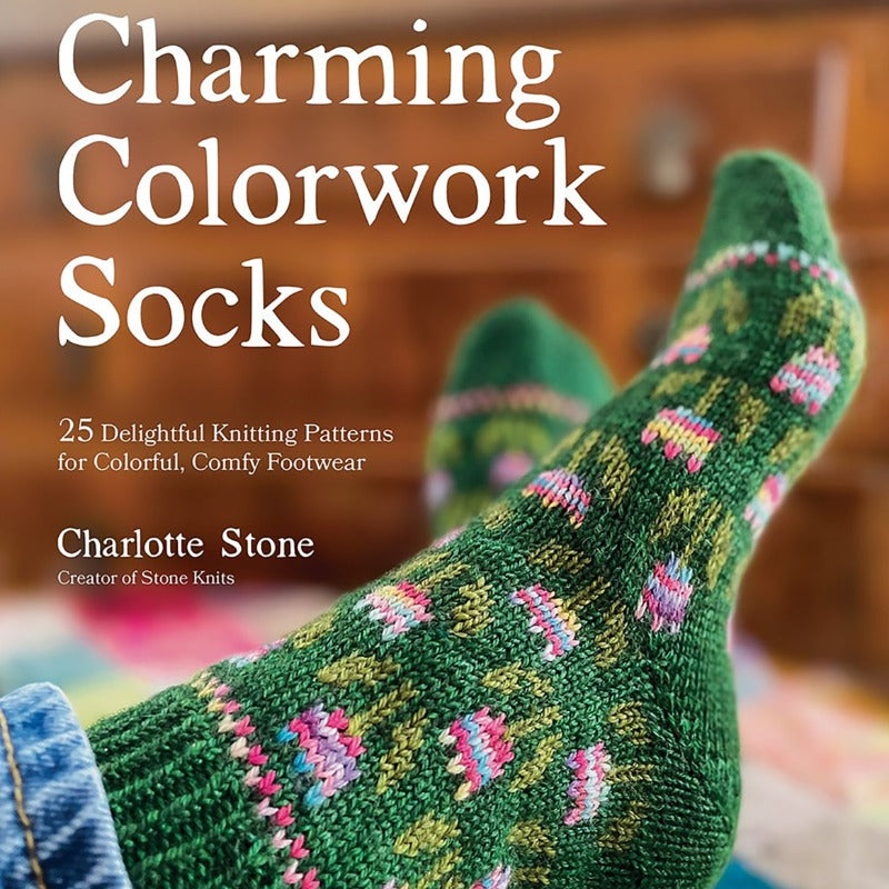 Charming Colorwork Socks - Charlotte Stone