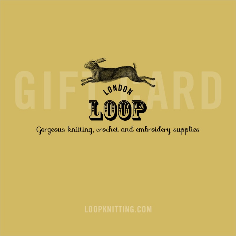 Loop Knitting Gift Card - Physical Card