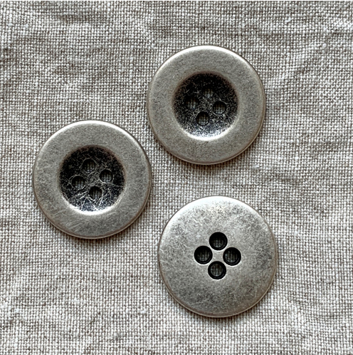 Metal with rim 4 Hole Button
