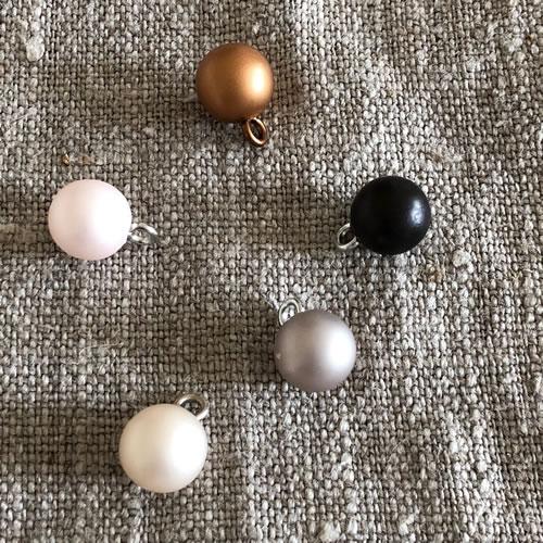Pearlised Bobble Button
