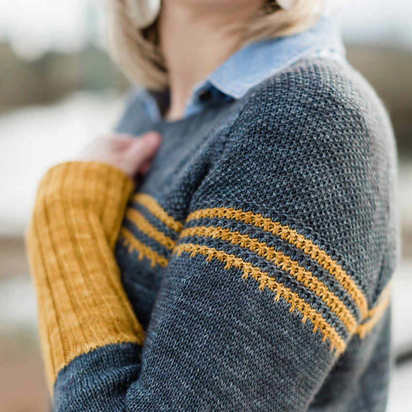 Petra Pullover - Olive Knits
