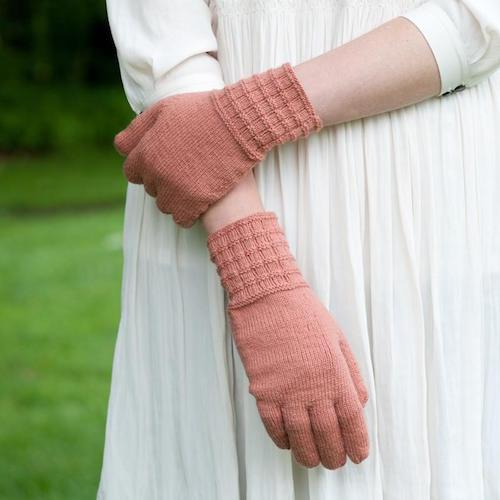 Quince & Co Textured Rib Gloves - PDF