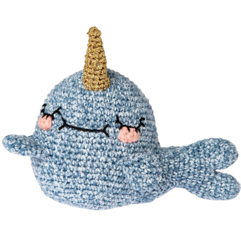 Ricorumi Baby Narwhal Crochet Kit