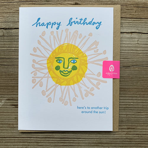 Happy Birthday Sun Card