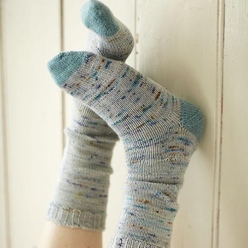 Toe Up Afterthought Heel Socks - Free Pattern
