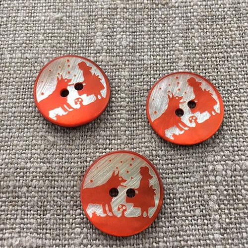 Red Riding Hood Button
