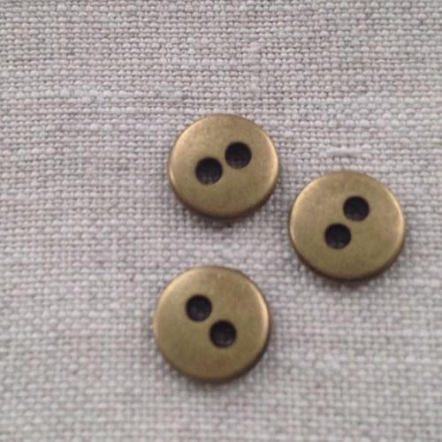 Simple Metal 7mm Button