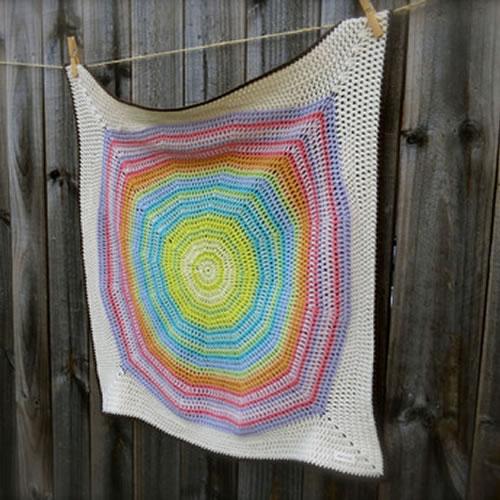 Big Bad Wool - Colorwheel Blanket