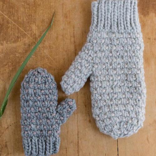 Quince & Co Dot Mittens -  PDF