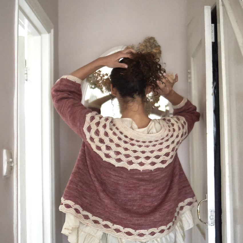 Crochet Cable Cardigan - Crochet with Carrie