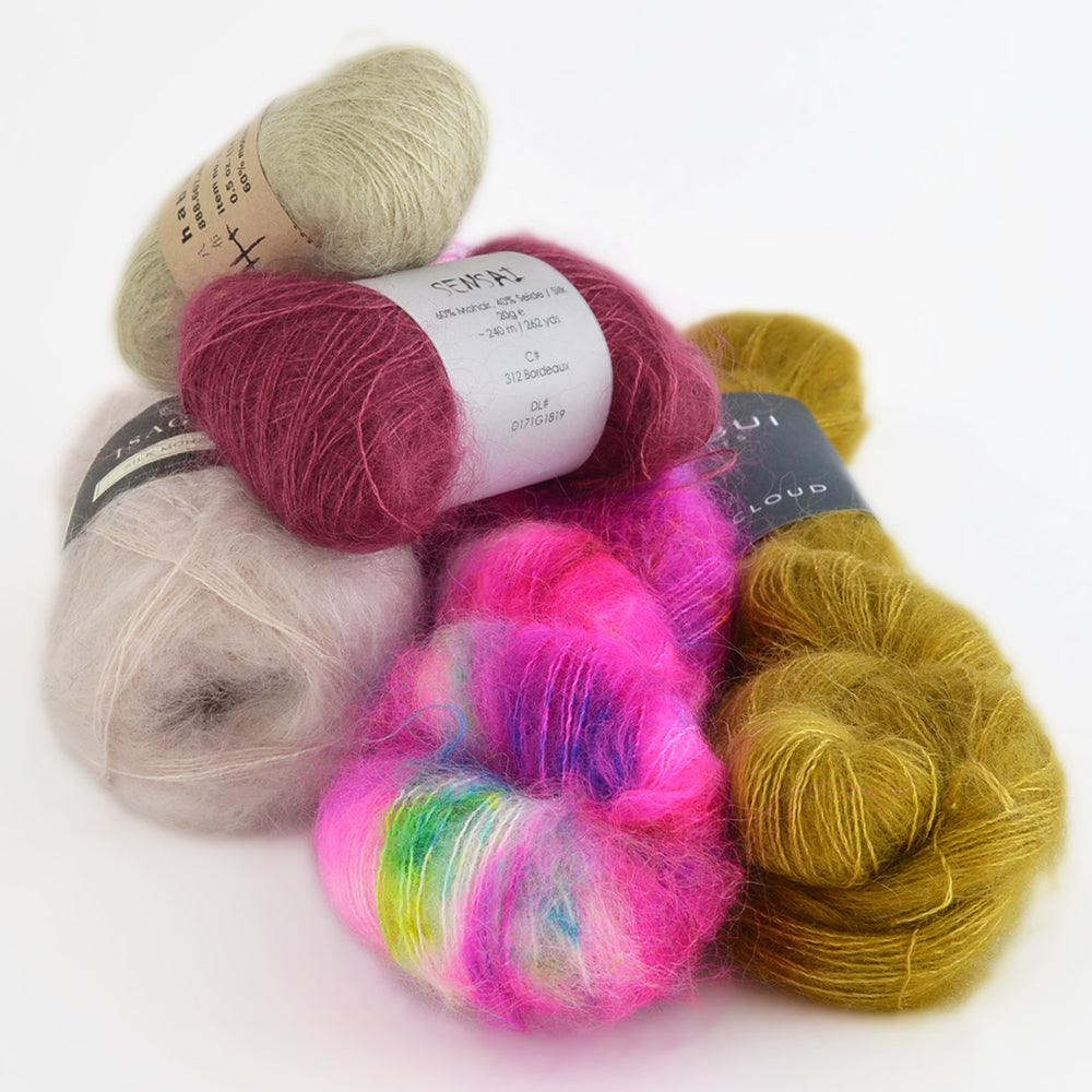 Mohair Yarns — Loop Knitting