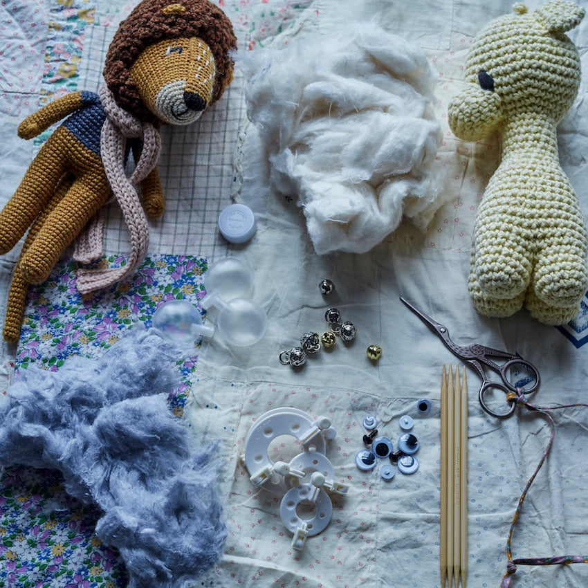 Owl Spun Crochet Kits Owl Spun Amigurumi Kit Angora Bunny