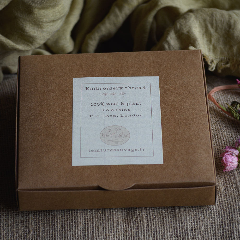 Teinture Sauvage Embroidery Threads (box of 20)