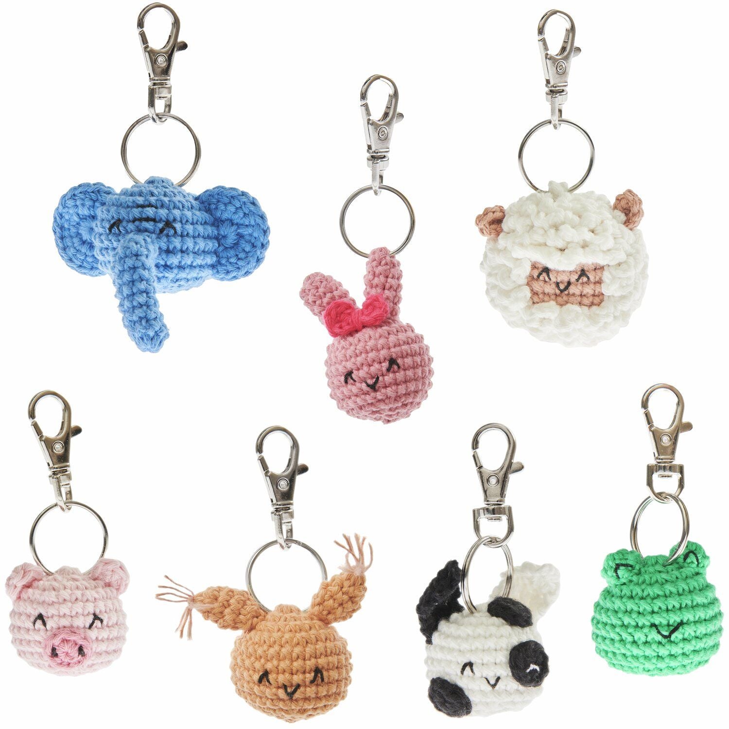 Ricorumi Crochet Keyring Kit- Chingu Animals
