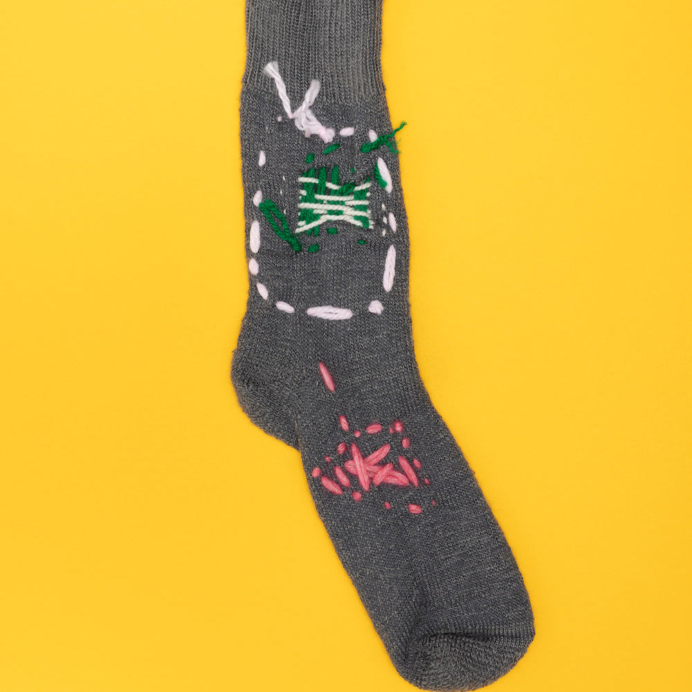 Celia Pym Sock Mending Free Event