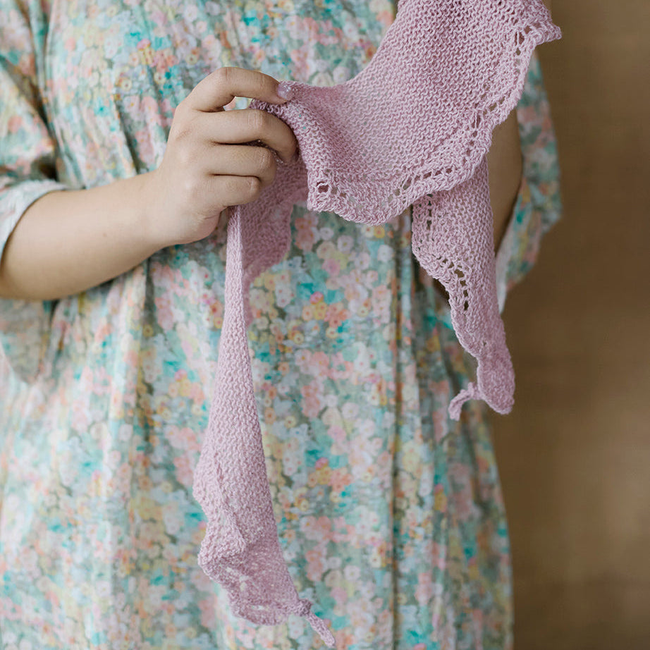 Isager Lace Scarf pattern