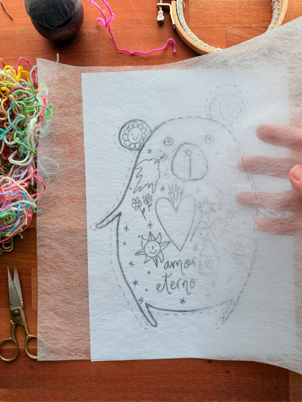 Aitor Saraiba × Tomomi Mimura (mimstermade): Embroidered Bear Kit