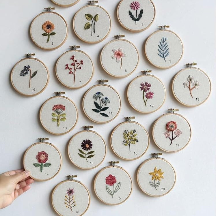Botanical Embroidery: A Garden of Plant and Flower Designs to Stitch