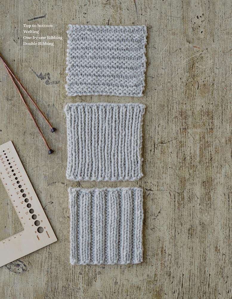 Knit: first stitch / first scarf