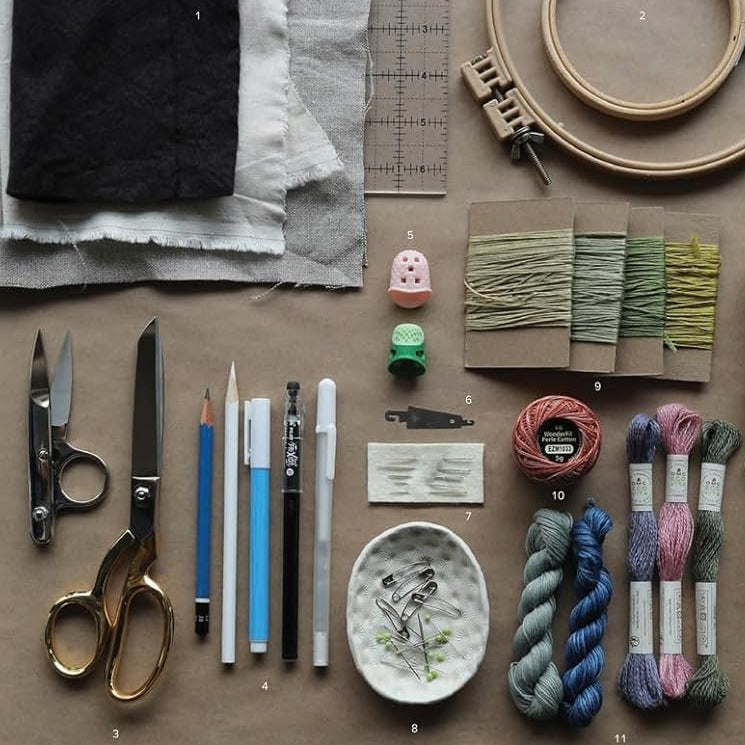 Botanical Embroidery: A Garden of Plant and Flower Designs to Stitch