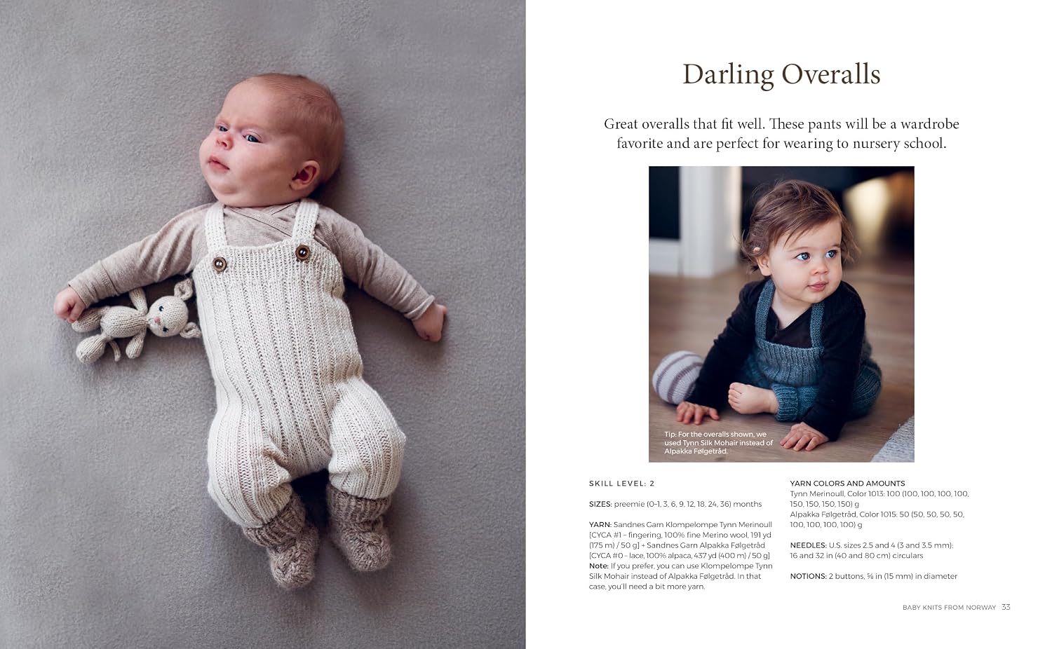Baby Knits from Norway: 65 Charming Modern Heirlooms to Knit for Newborns and Toddlers