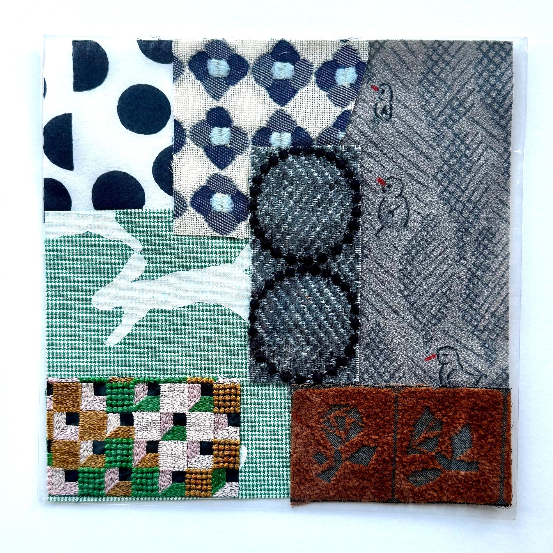 Minä  Perhonen Fabric Swatches