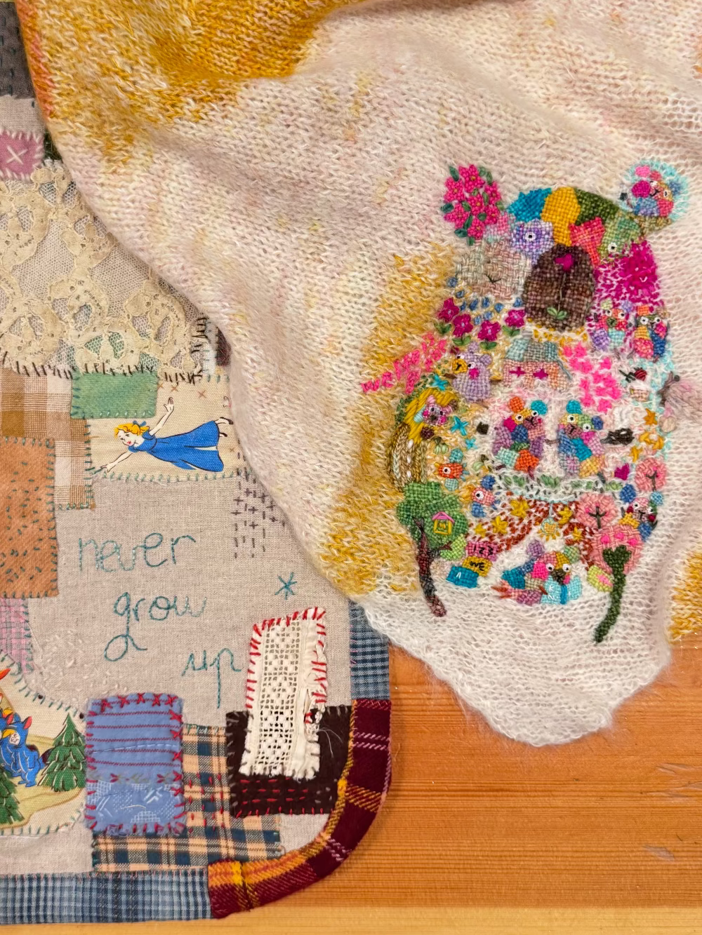 Aitor Saraiba × Tomomi Mimura (mimstermade): Embroidered Bear Kit