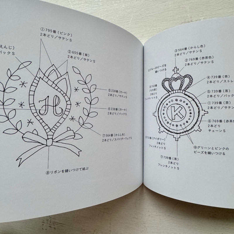 Embroidrery Emblems Embroidery Emblems - Atsumi — Loop Knitting