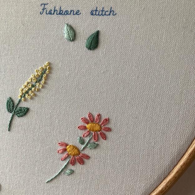 Rosita Studio - Beginner Floral Embroidery Workshop