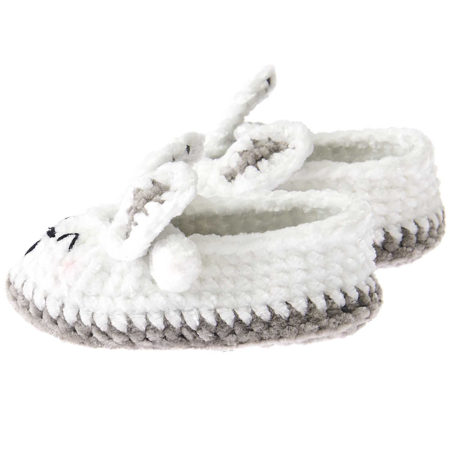 Ricorumi Baby Booties Crochet Kit - Bunny