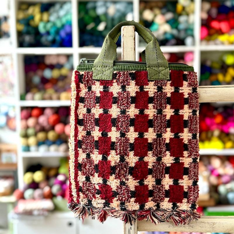 Fringed Fabulous Fabric Totes