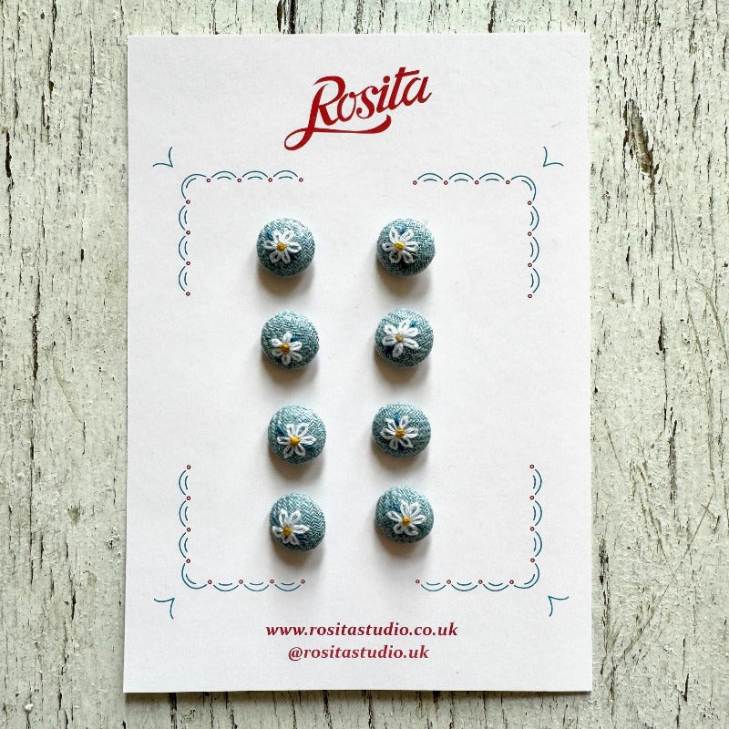Rosita Studio Embroidered Buttons