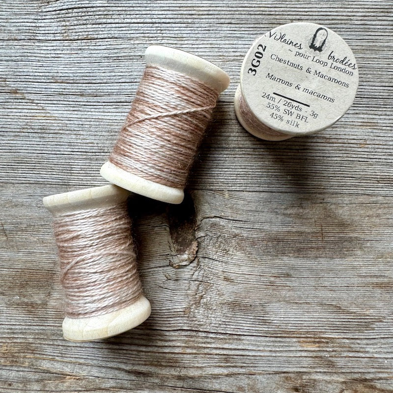 (Vi)laines -  Wool + Silk Embroidery Thread Spools