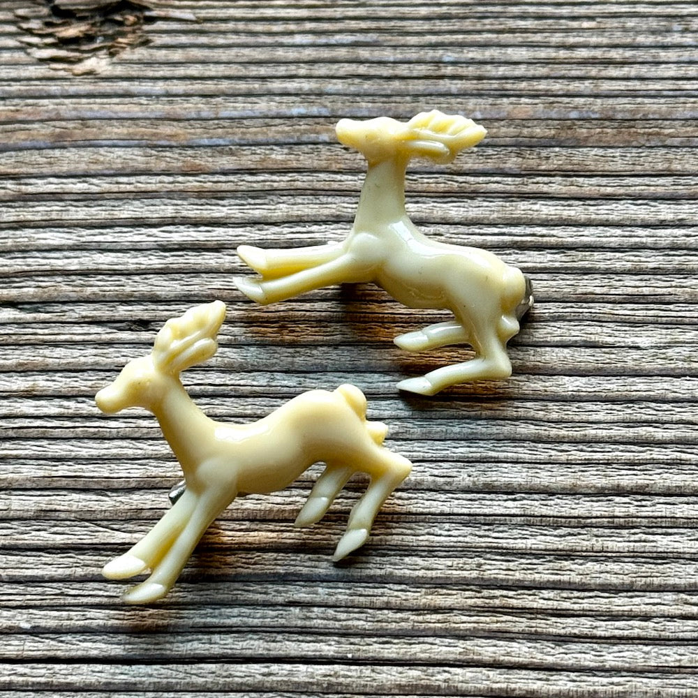 Acorn & Will Baby Deer Brooch