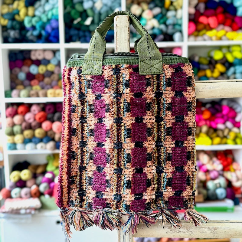 Fringed Fabulous Fabric Totes