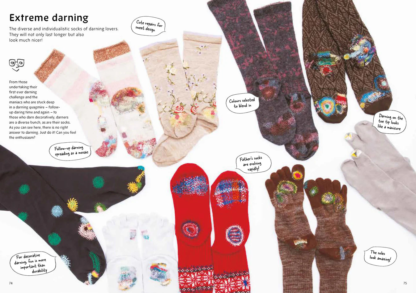 Darning Socks - Hikaru Noguchi