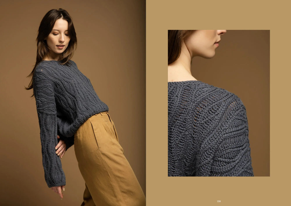 Nordic Textures in Crochet Garments - Linda Skuja