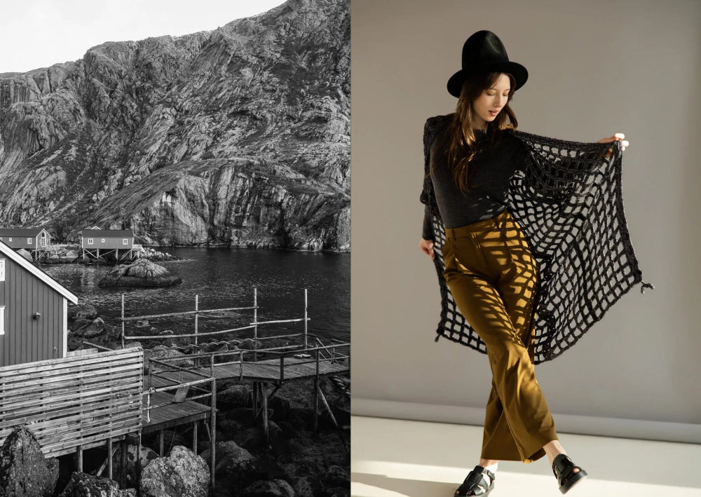 Nordic Textures in Crochet Garments - Linda Skuja