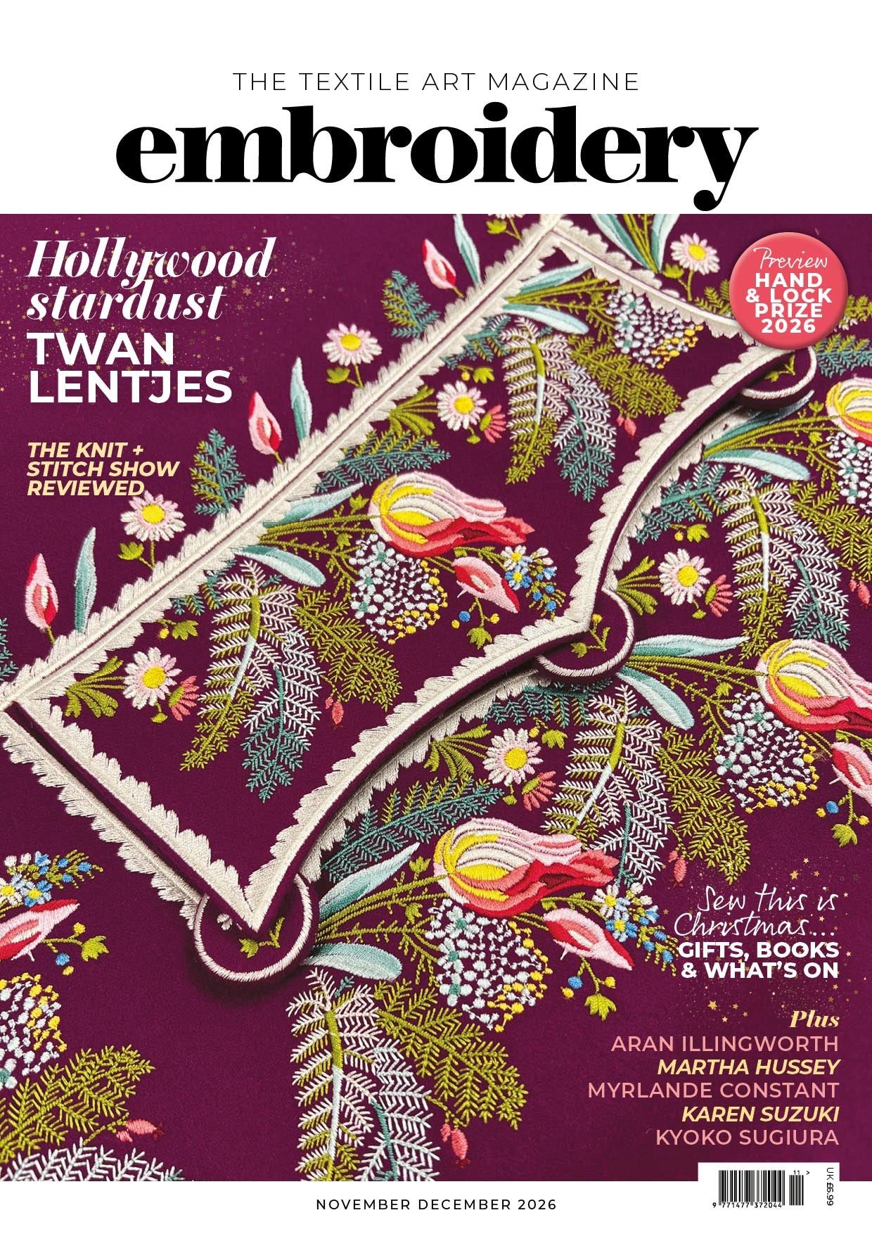 Embroidery Magazine -  November/ December 2026