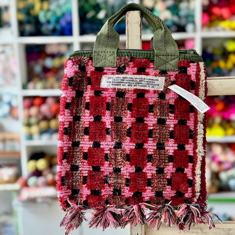 Fringed Fabulous Fabric Totes