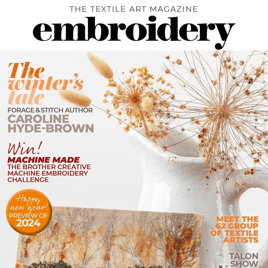 Embroidery Magazine -  January/February 2024