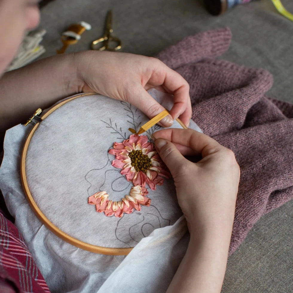 Embroidery on Knits workshop with Judit Gummlich