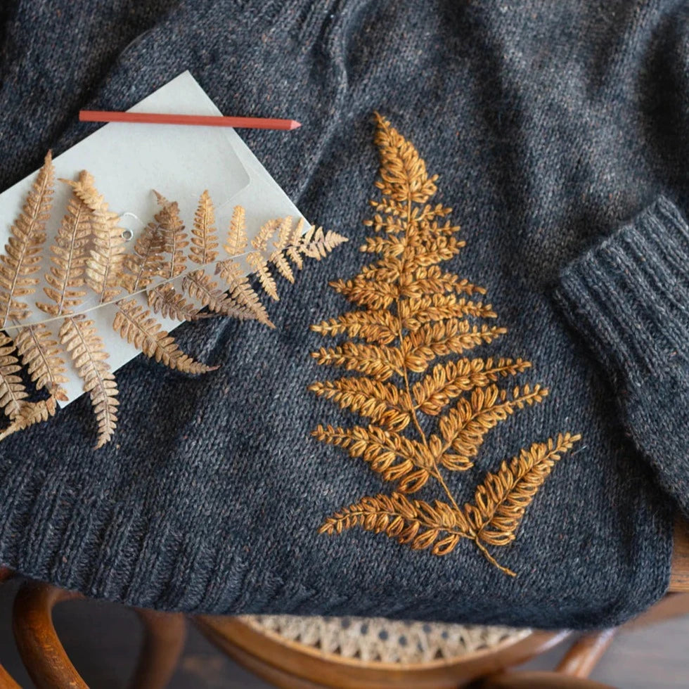 Embroidery on Knits workshop with Judit Gummlich