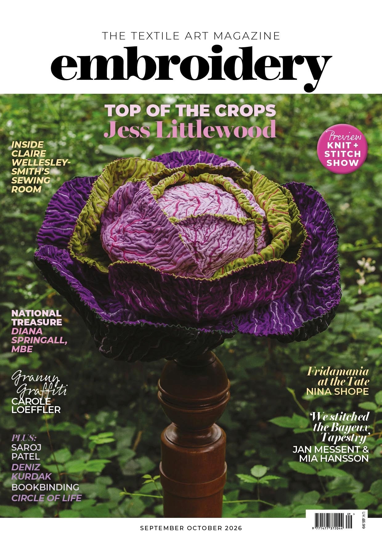 Embroidery Magazine -  September/ October 2026