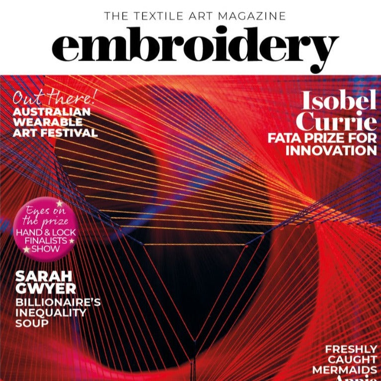 Embroidery Magazine -  November/December 2023