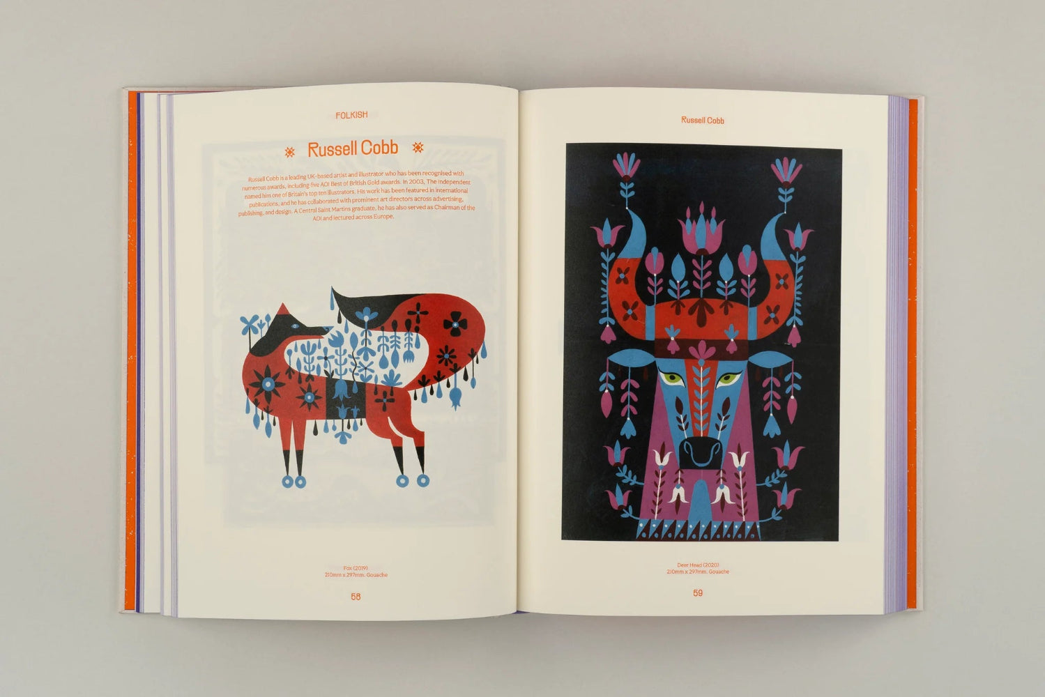Folkish: Illustrations Inspired by Folklore (Hardback)