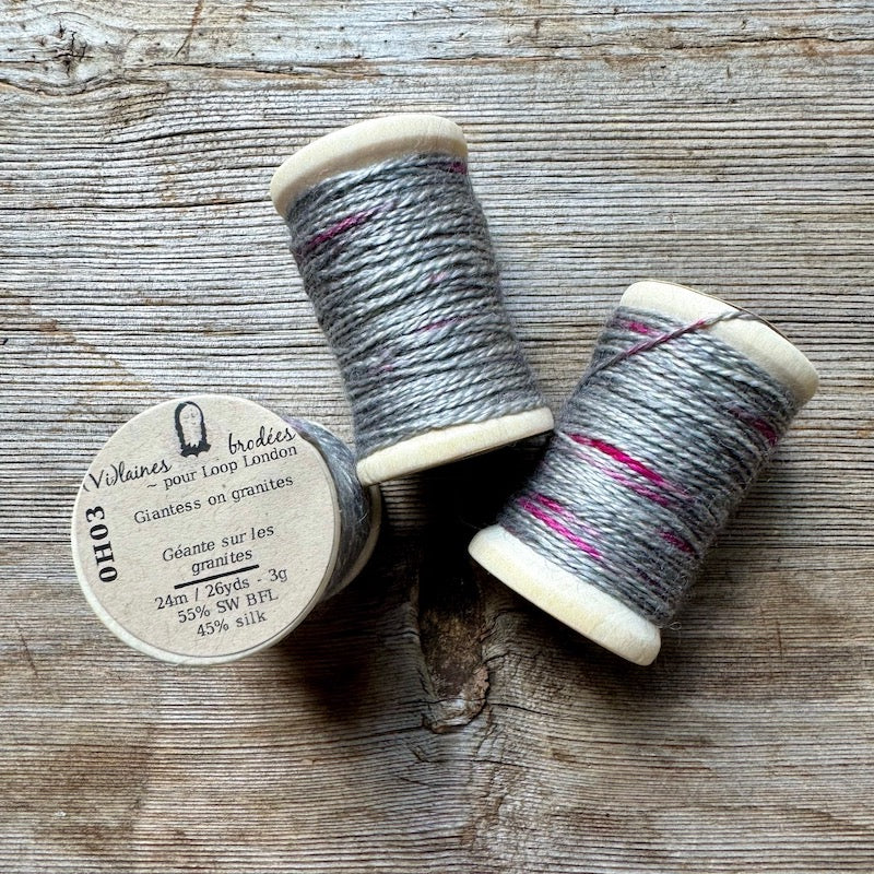 (Vi)laines -  Wool + Silk Embroidery Thread Spools