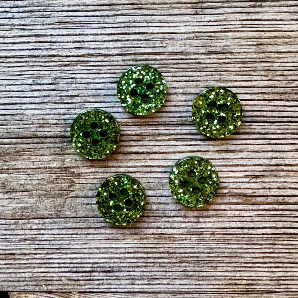 Glitter Buttons