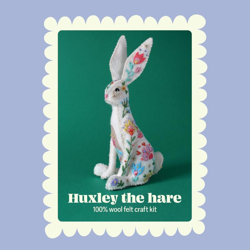 Sewyeah - Huxley the Hare Embroidery Kit